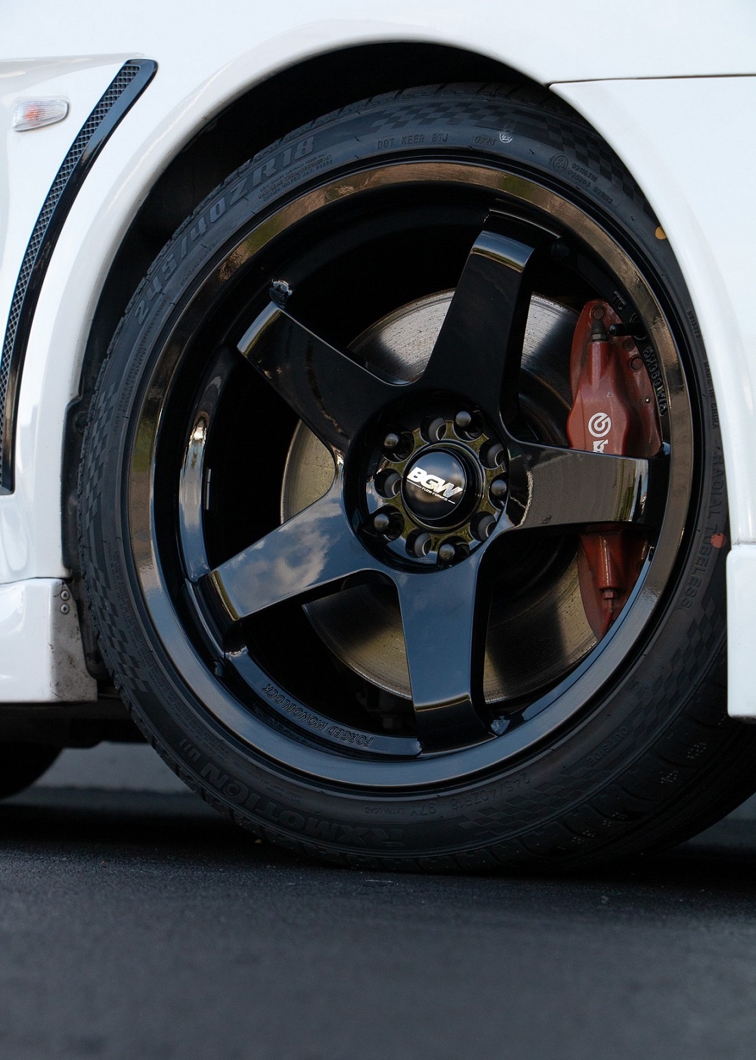 Mitsubishi EVO X on BGW DC Five