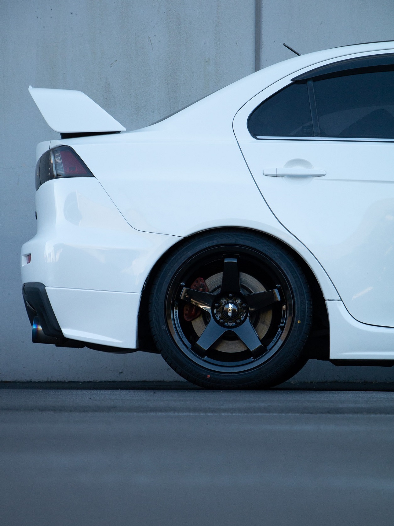 Mitsubishi EVO X on BGW DC Five