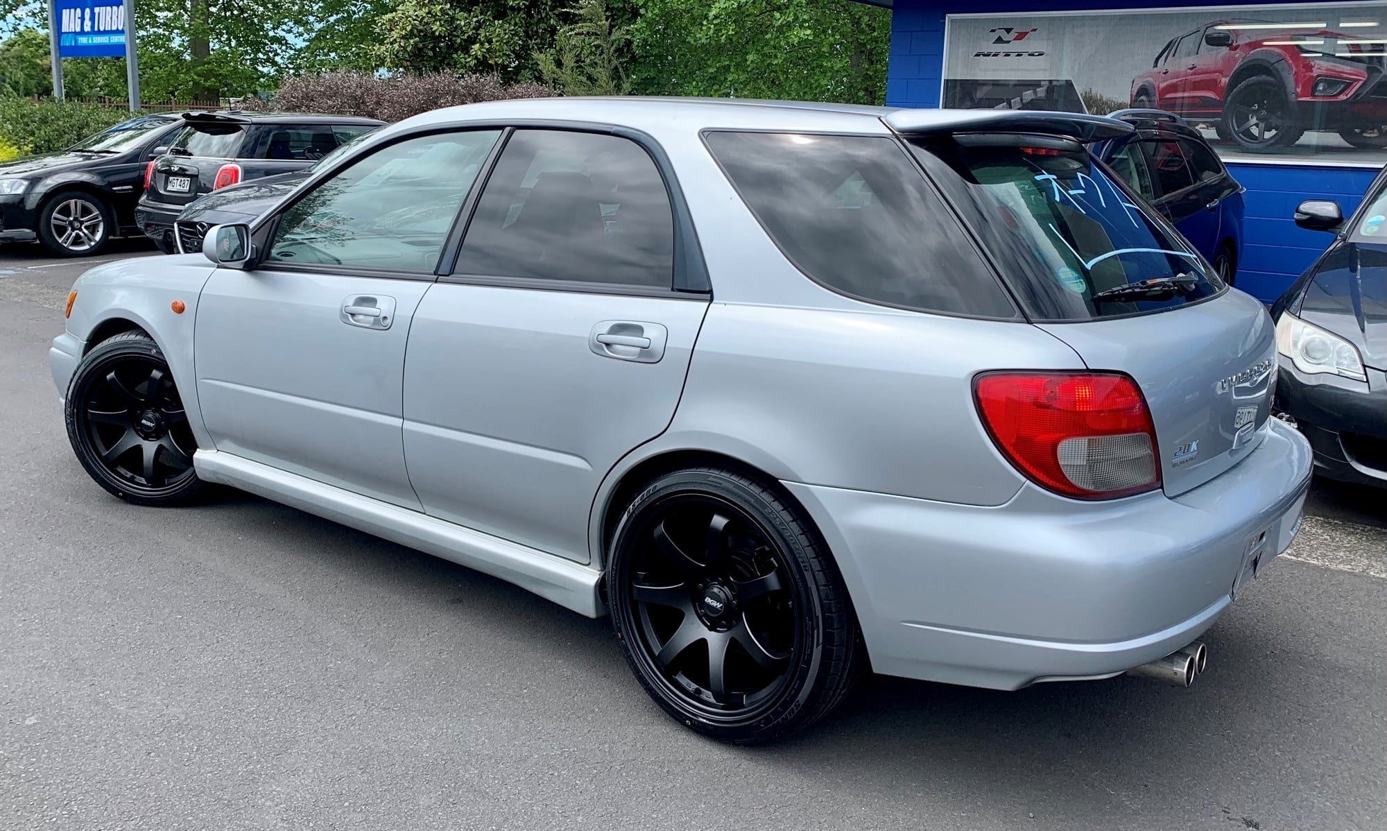 Subaru Impreza WRX on BGW Mayhem