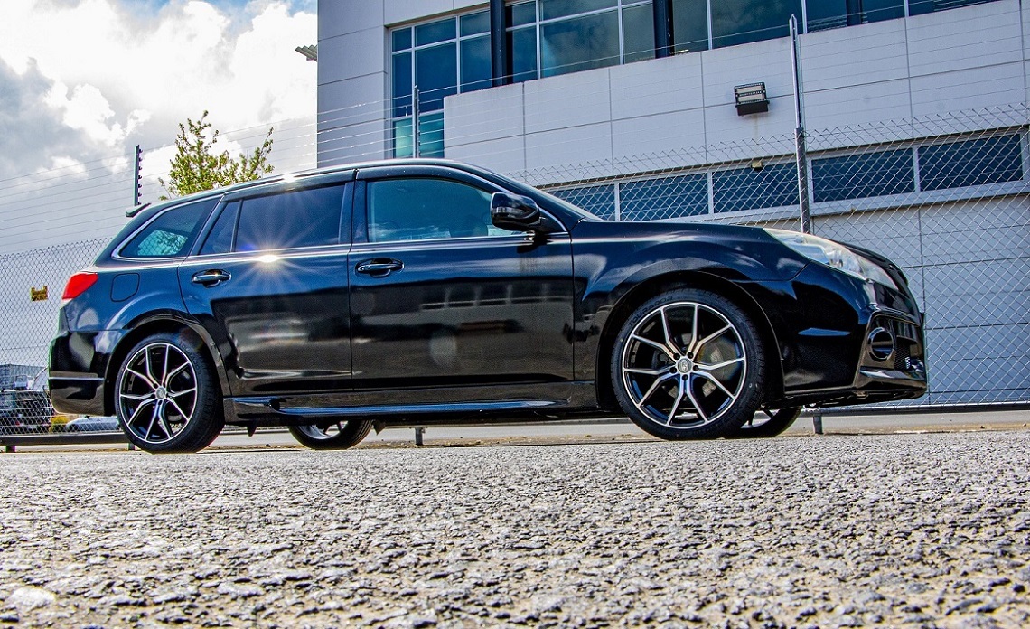 Subaru Legacy on BGW Compton
