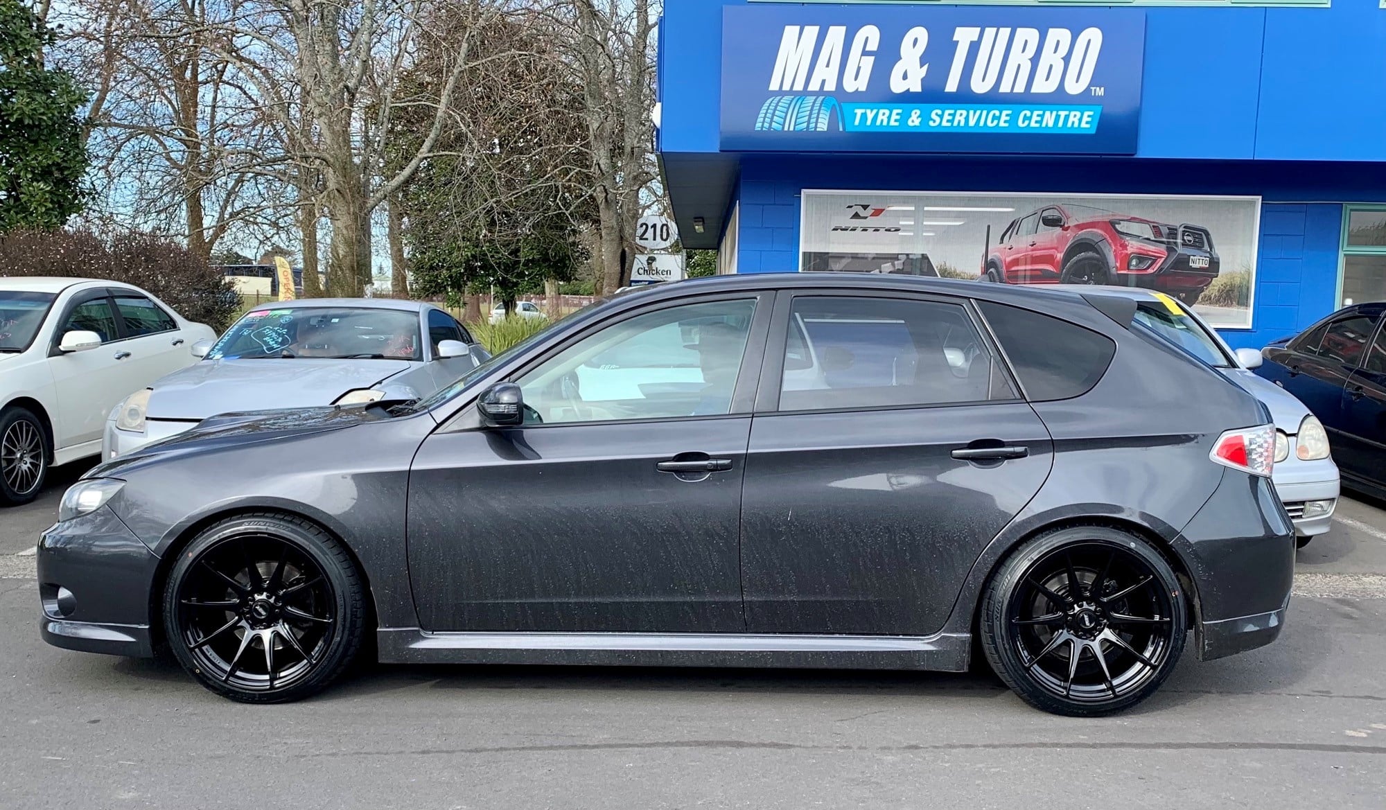 Subaru Impreza SGT on BGW Circuit