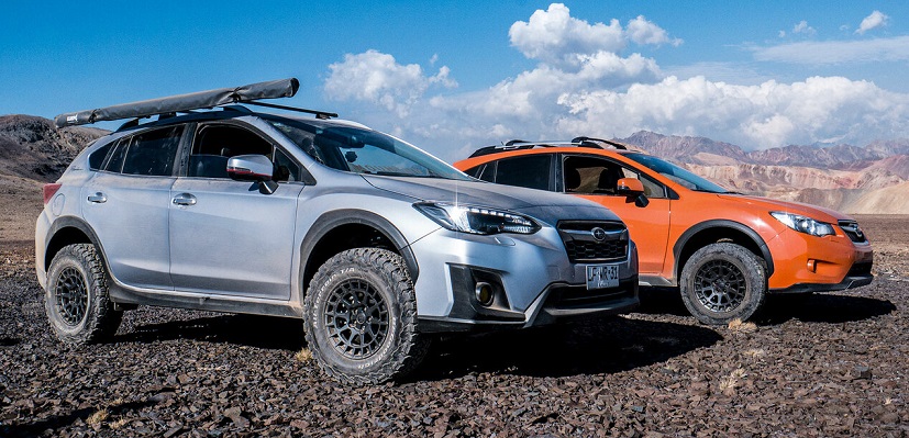 Subaru XV on Black Rhino Boxer