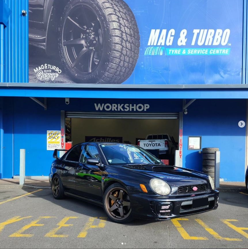 Subaru Impreza (2001) on BGW DC Five