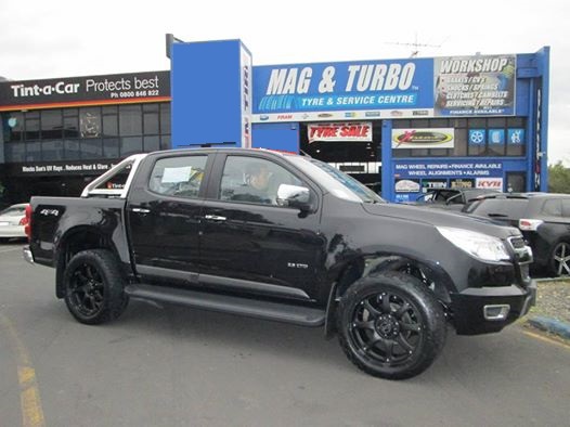 Holden Colorado on Black Rhino Glamis