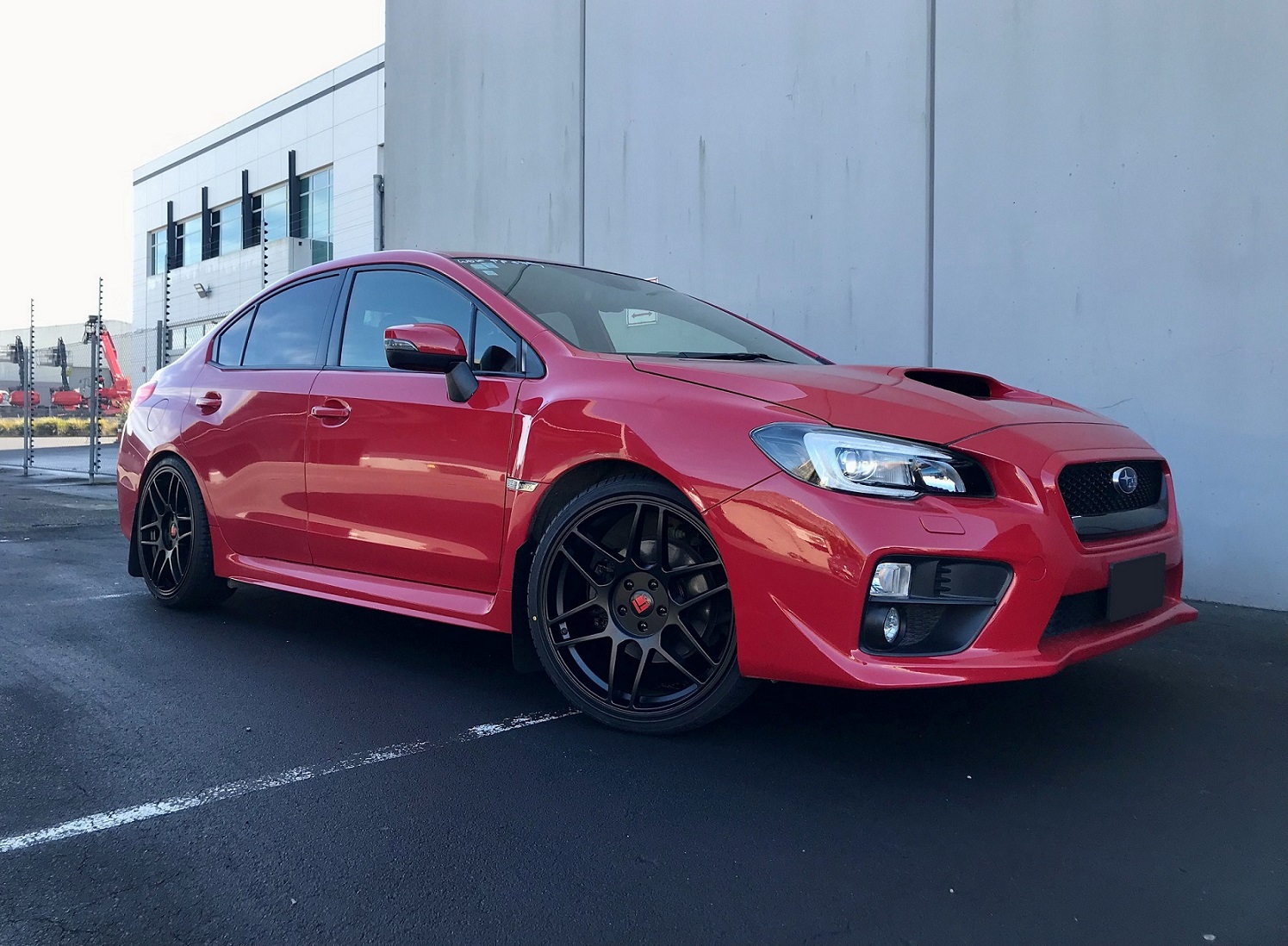 Subaru WRX (2016) on Touren TR74
