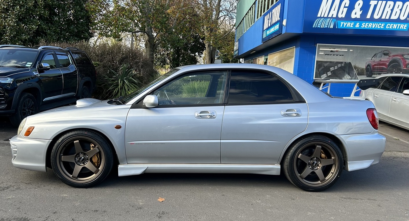 Subaru Impreza WRX (2002) on BGW DC Five
