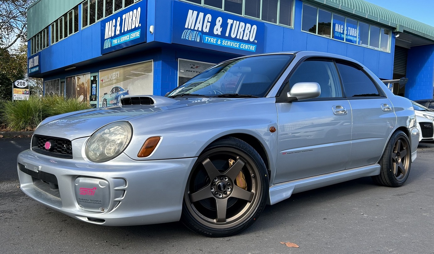 Subaru Impreza WRX (2002) on BGW DC Five