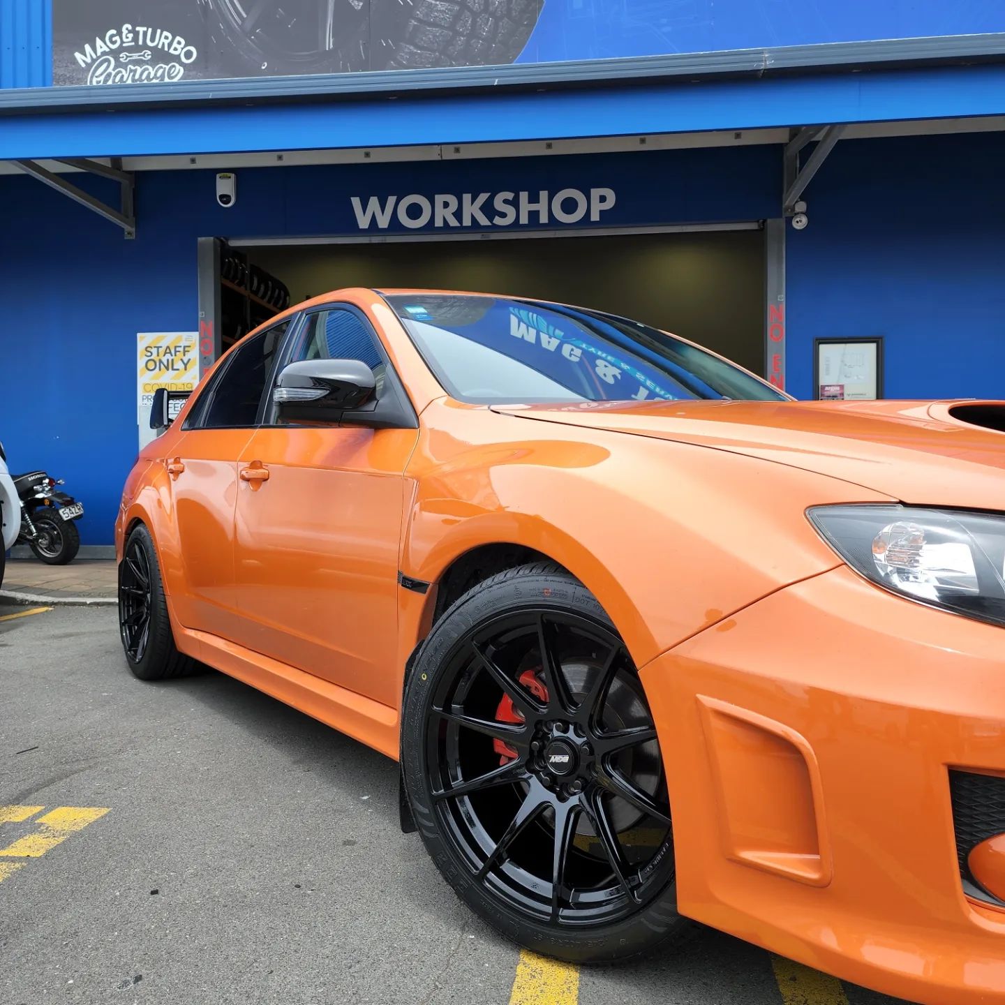 Subaru Impreza WRX (2012) on BGW Circuit