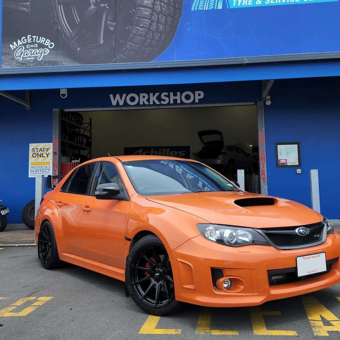 Subaru Impreza WRX (2012) on BGW Circuit