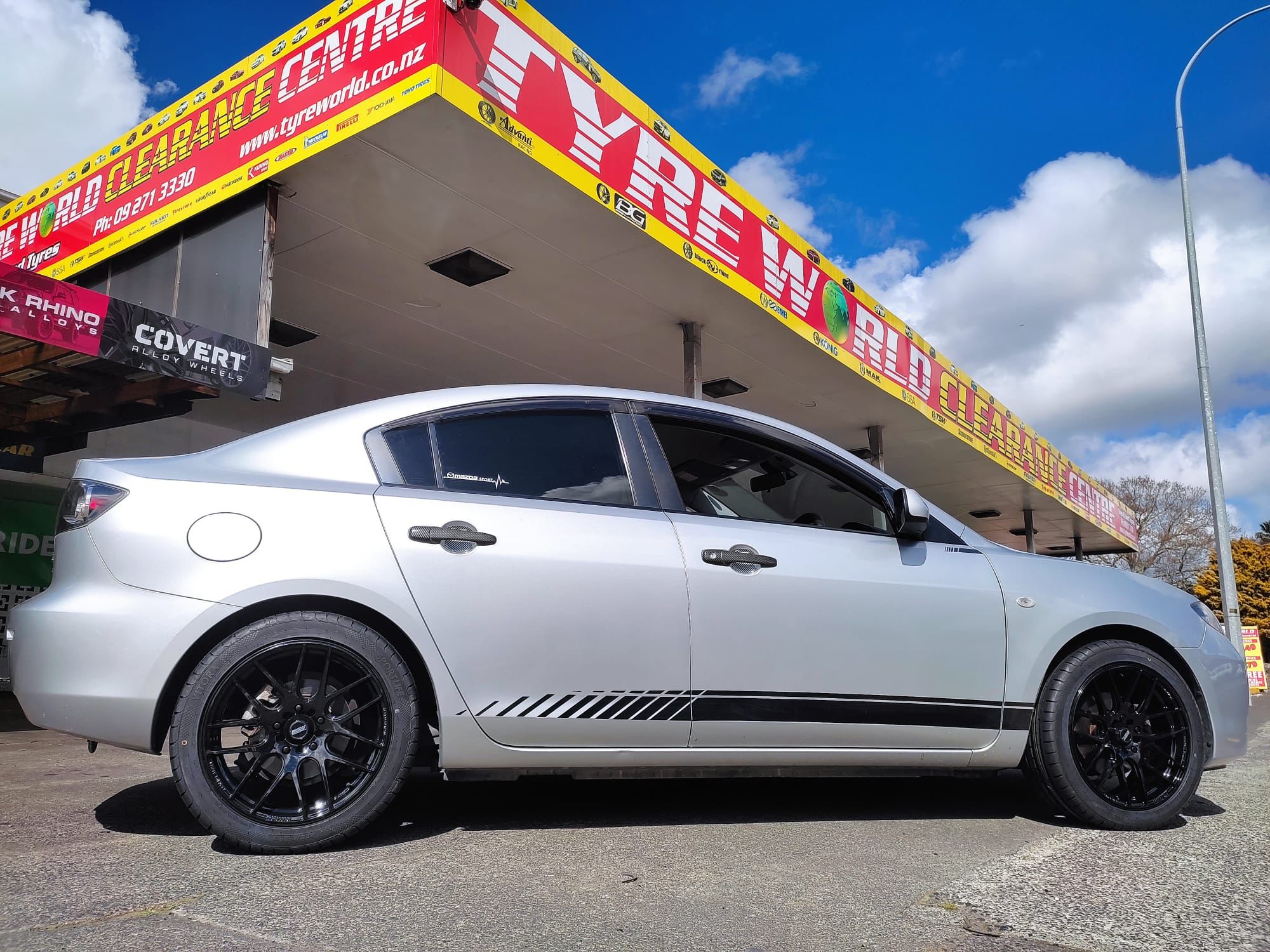 Mazda Axela on BGW JDM