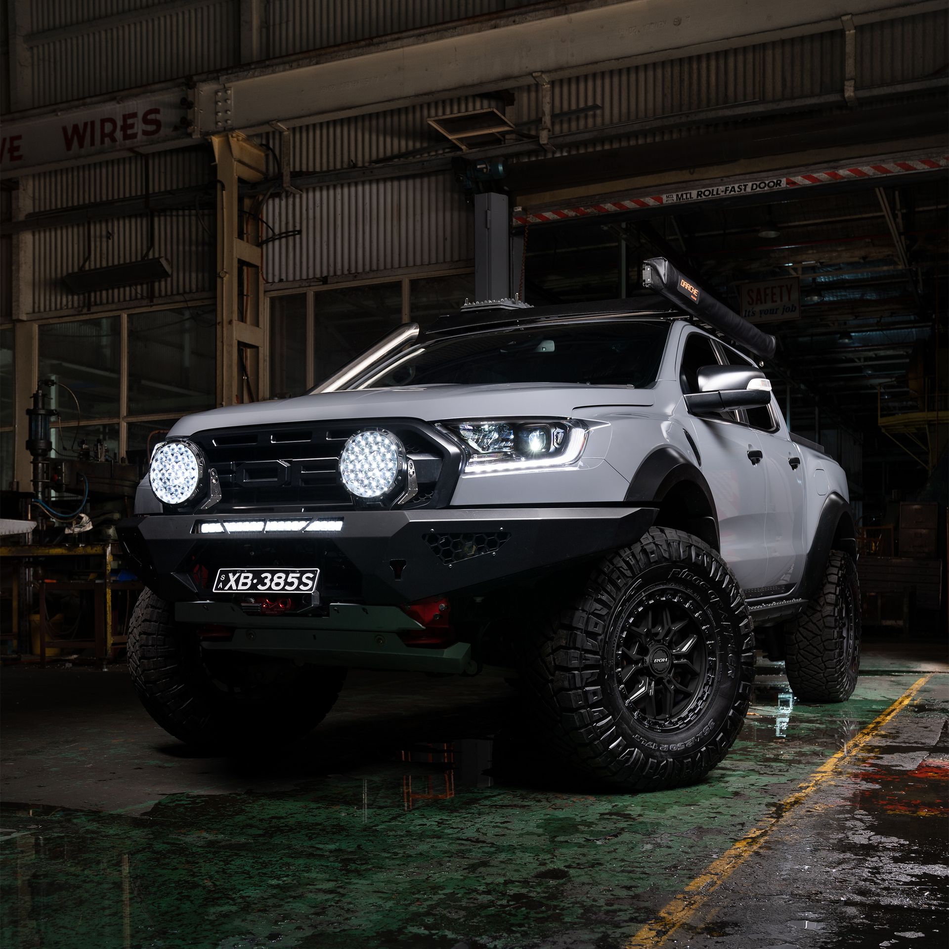 Ford Ranger Raptor on ROH Axe