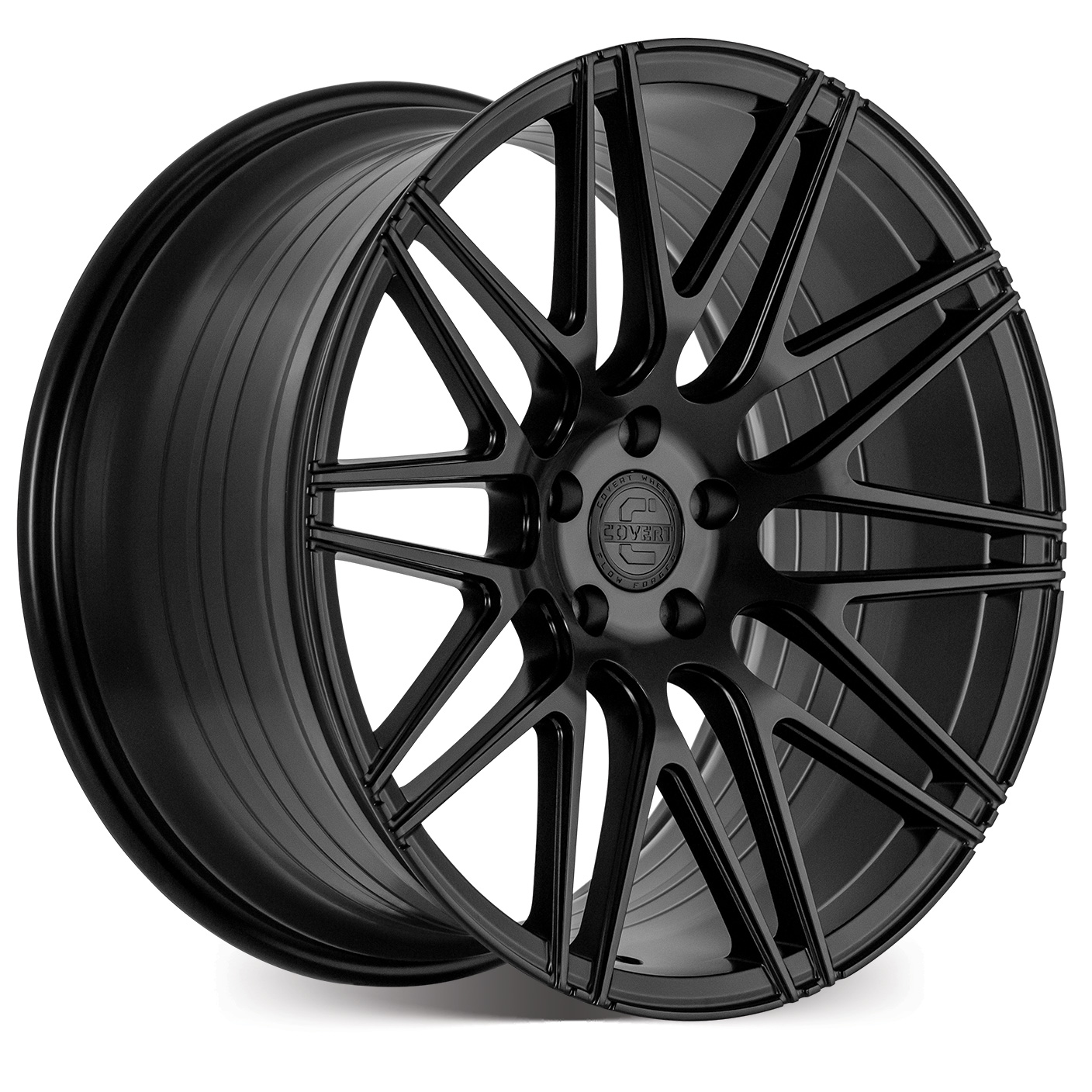 Covert CV8 Matt Black 20x10..