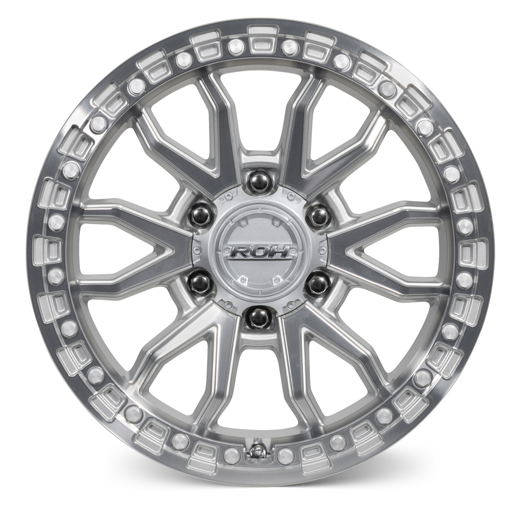 ROH Raid Silver with Machined Face.