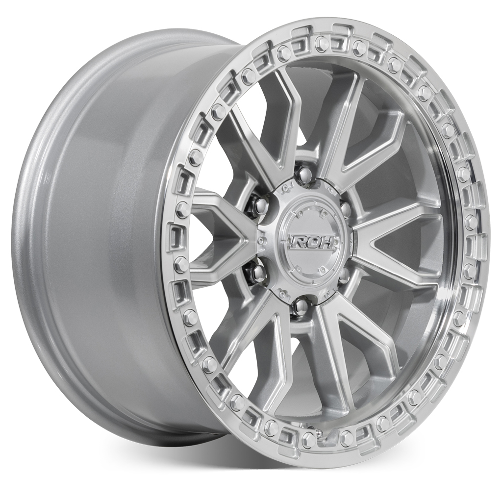 ROH Raid Silver with Machined Face..