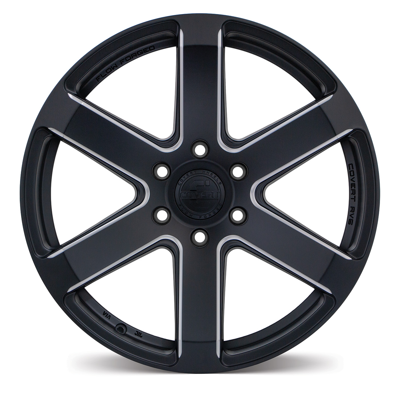 Covert RV6 Matt Black with Milled Spokes.