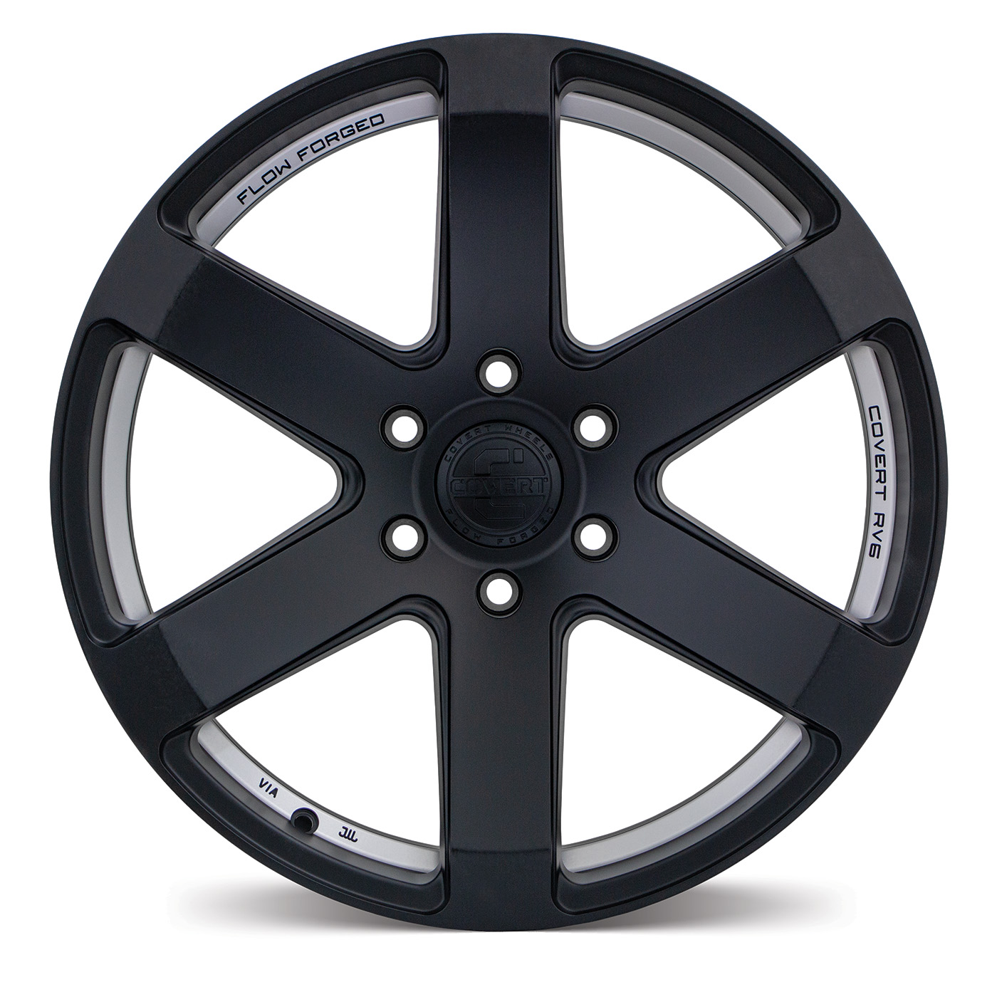 Covert RV6 Matt Black with Machined Undercut.
