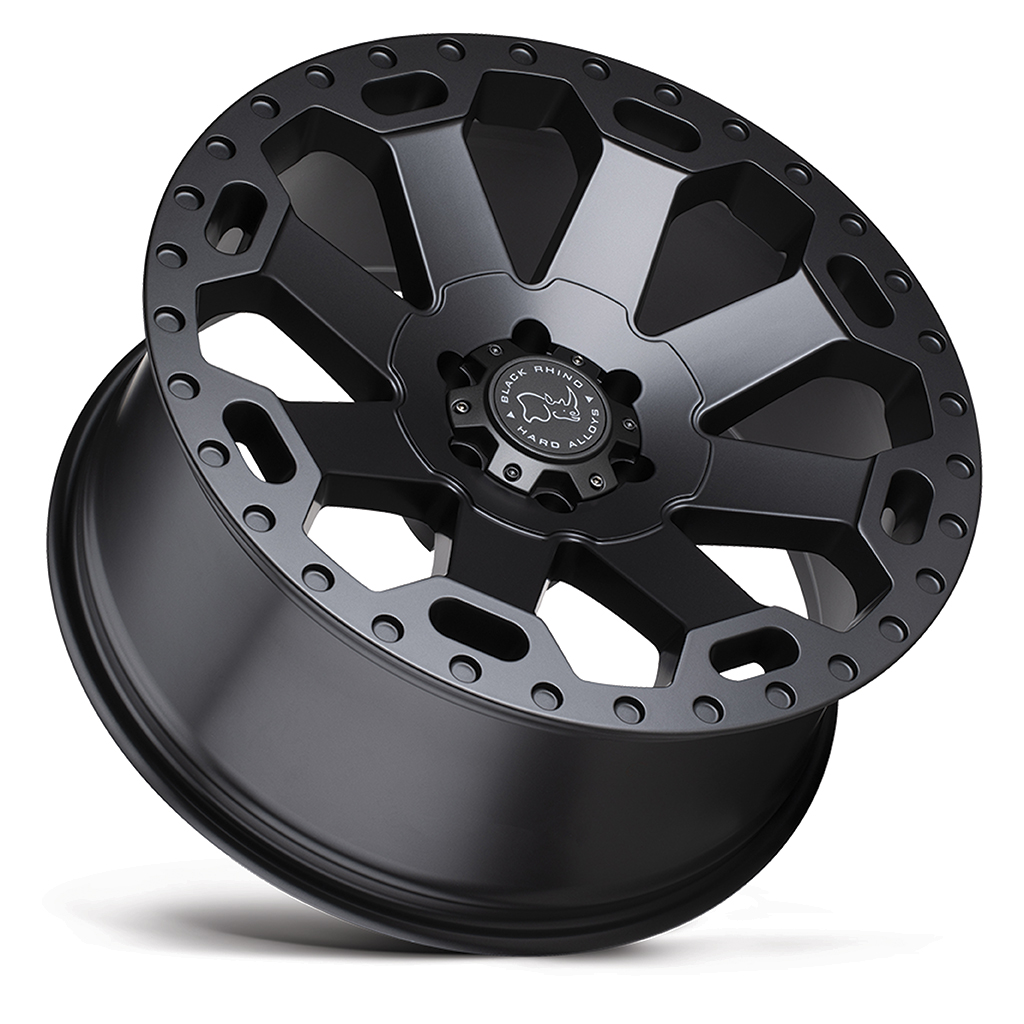 Black Rhino Warlord Gunmetal ANGLE