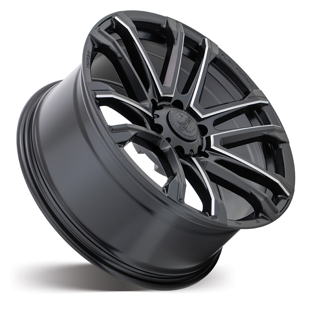 Covert RV4 Matt Black with Milled Spokes 6 x139.7 ANGLE