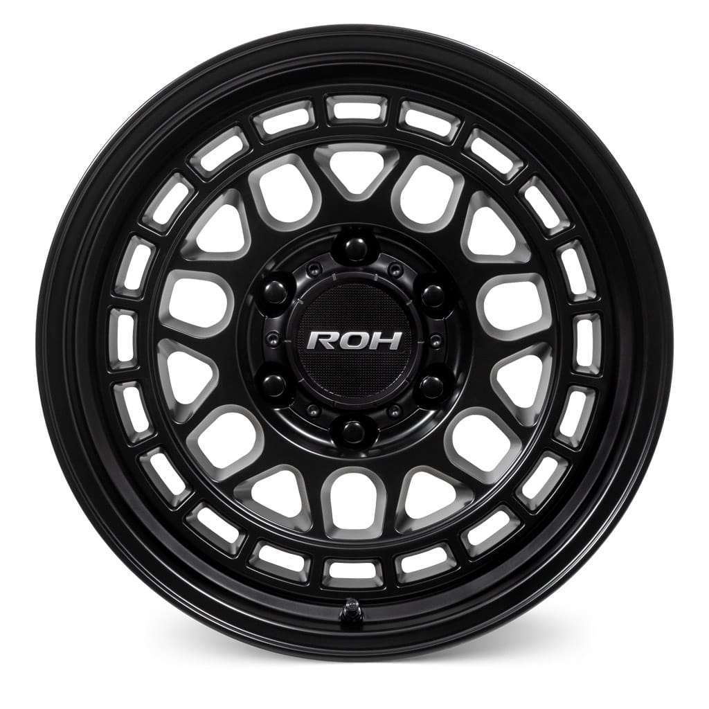 ROH Lotus Matt Black FRONT